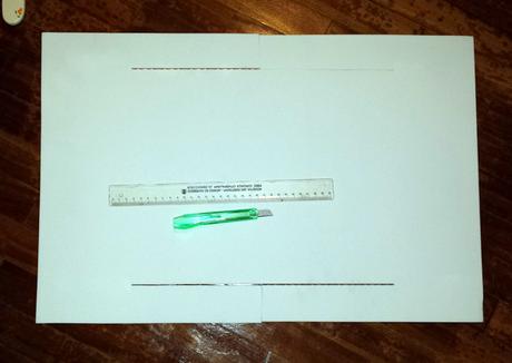 DIY Lámpara moderna por 80 céntimos cortamos