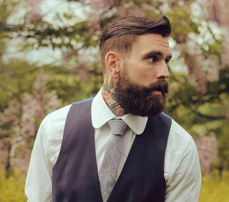 La barba está de moda. Barba hispter
