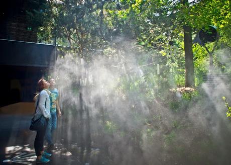 El bosque que produce oxigeno, Pabellón de Austria, Expo Milán