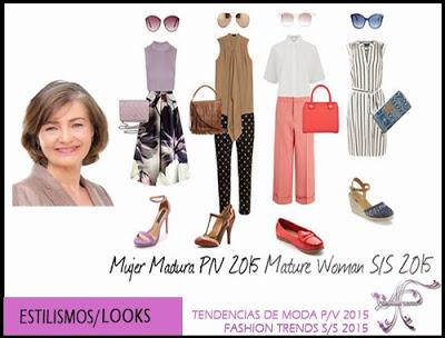 AF Moda Tendencias de Moda PV2015 Mujeres Maduras