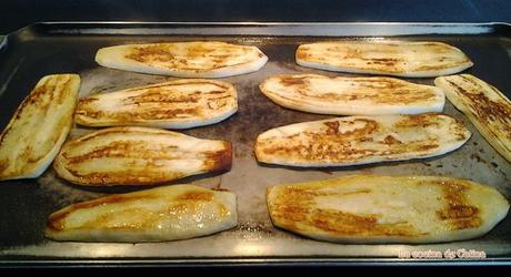 Berenjenas con jamón y queso Berenjenas con jamón y queso