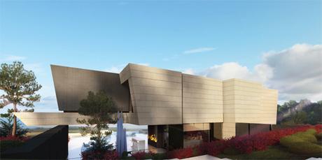 VISTA 4 _ A-cero Projects Nuevo proyecto de vivienda unifamiliar en Castilla – La Mancha