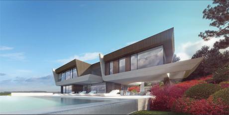 VISTA 3 _ A-cero Projects Nuevo proyecto de vivienda unifamiliar en Castilla – La Mancha