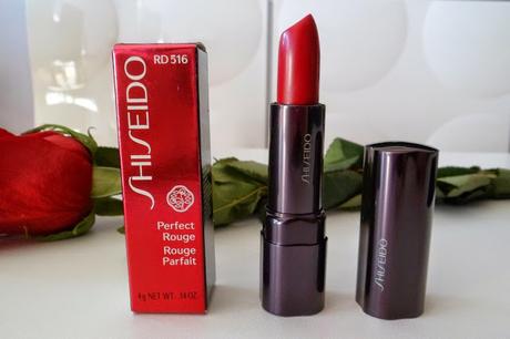 Labial Shiseido Perfect Rouge RD 516 Cerise