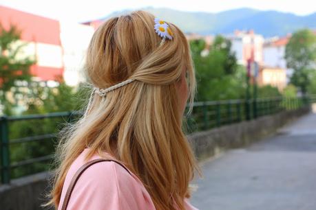 Flores en el pelo Flores en el pelo