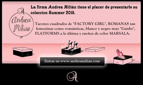 Andrea Milián, nueva tienda y colección SS15 Andrea Milián, nueva tienda y colección SS15