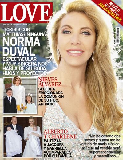 Norma Duval portada revista Love