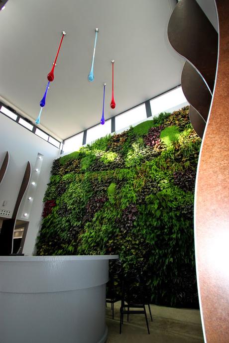 Jardín vertical en Matimex, Castellón. Jardín vertical en Matimex, Castellón.