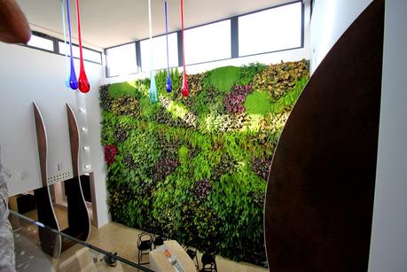 Jardín vertical en Matimex, Castellón. Jardín vertical en Matimex, Castellón.