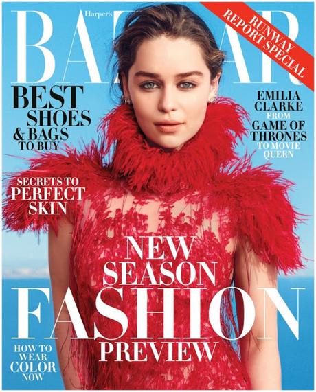 Emilia Clarke portada de Harper's Bazaar y habla de sus famosos fans como Channing Tatum Emilia Clarke portada de Harper's Bazaar y habla de sus famosos fans como Channing Tatum