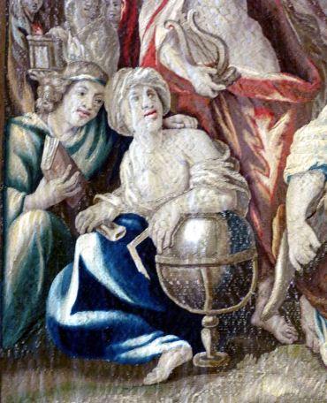 Urania en los tapices de Palas Atenea de Sigüenza Urania Sigüenza D1