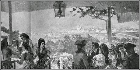 Estampas. Madrid pueblo. Fiesta de San Isidro a principios del siglo XIX