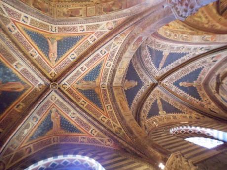 Frescos del Baptisterio de Siena