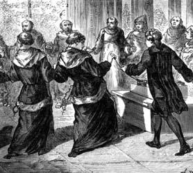 Ciencia-espectáculo: Impresionando al Rey Experimento botella de Leyden y 200 monjes