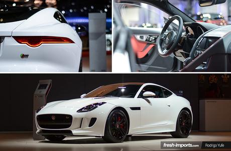 Collage-Jaguar-F-Type-S Salón del automóvil de Barcelona 2015