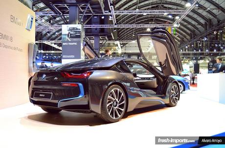 BMW-i8-Rear Salón del automóvil de Barcelona 2015
