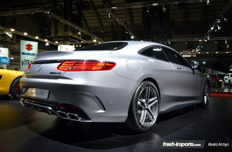 Mercedes S63 AMG Coupé Salón del automóvil de Barcelona 2015