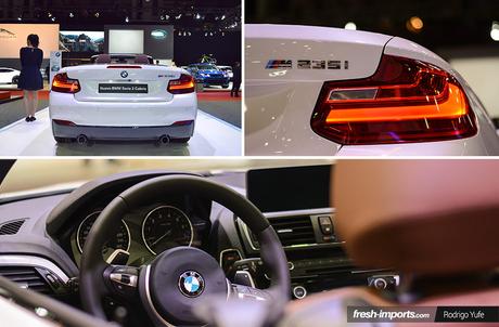 Collage-BMW-235i-M Salón del automóvil de Barcelona 2015