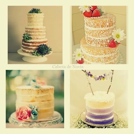 Naked Cakes o Tortas desnudas: Tendencia irresistible en Bodas 2015 Naked Cakes o Tortas desnudas: Tendencia irresistible en Bodas 2015