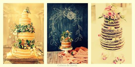 Naked Cakes o Tortas desnudas: Tendencia irresistible en Bodas 2015 Naked Cakes o Tortas desnudas: Tendencia irresistible en Bodas 2015