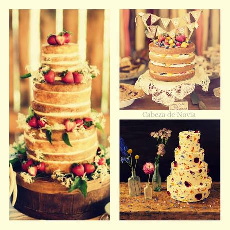 Naked Cakes o Tortas desnudas: Tendencia irresistible en Bodas 2015 Naked Cakes o Tortas desnudas: Tendencia irresistible en Bodas 2015