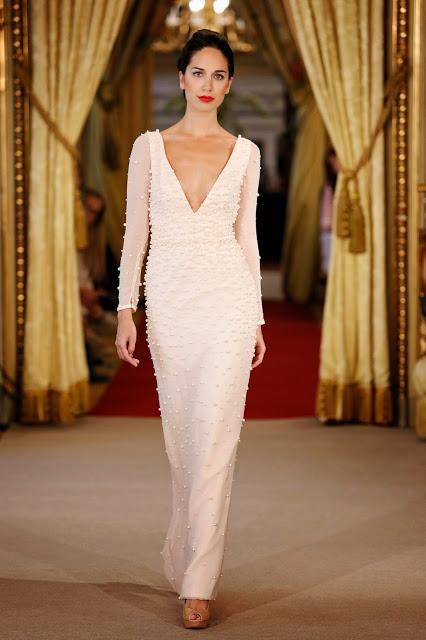 Vestido de fiesta de Santos Costura 2016 - Foto: Biel Sol Vestido de fiesta de Santos Costura 2016 - Foto: Biel Sol