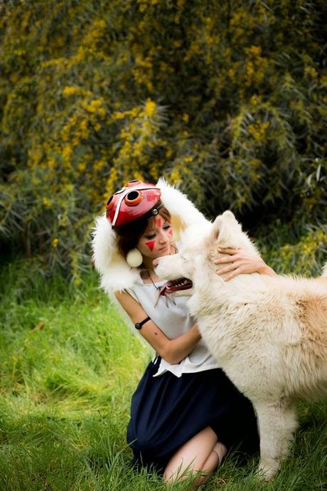 El genial cosplay de 'La Princesa Mononoke' de Karen Kasumi