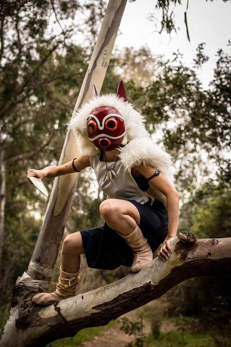 El genial cosplay de 'La Princesa Mononoke' de Karen Kasumi