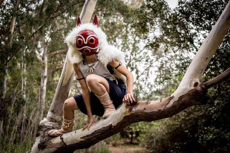 El genial cosplay de 'La Princesa Mononoke' de Karen Kasumi