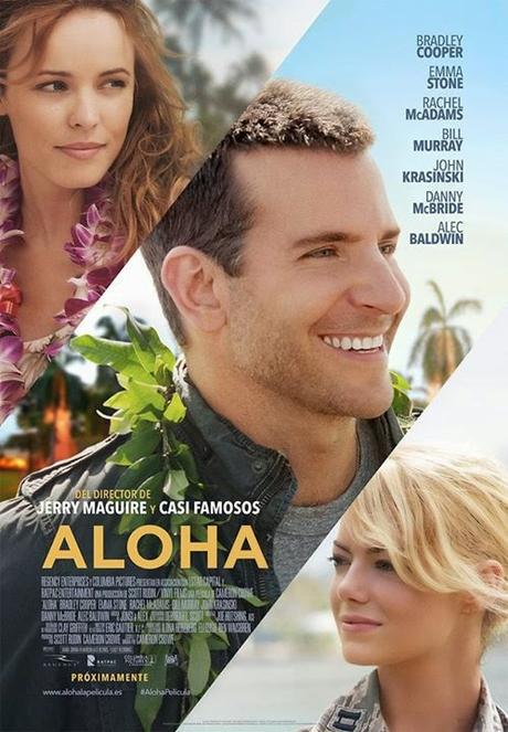 PÓSTER PARA ESPAÑA DE “ALOHA” CON BRADLEY COOPER Y EMMA STONE