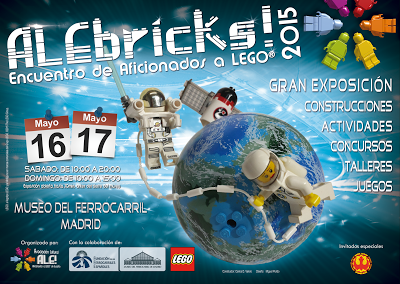 Ya tenéis algo que hacer el 16 y 17 de Mayo. ALEbricks 2015.Los Lego invaden Madrid. Ya tenéis algo que hacer el 16 y 17 de Mayo. ALEbricks 2015.Los Lego invaden Madrid.