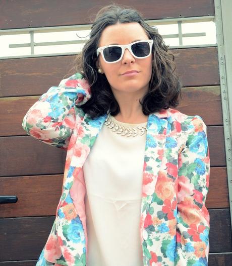 1 blazer, 2 looks Mi Vestido Azul - Flowers Blazer II (9)