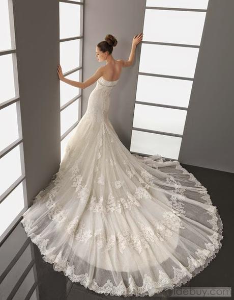 4 tipos de cola en el vestido de novia 4 tipos de cola en el vestido de novia