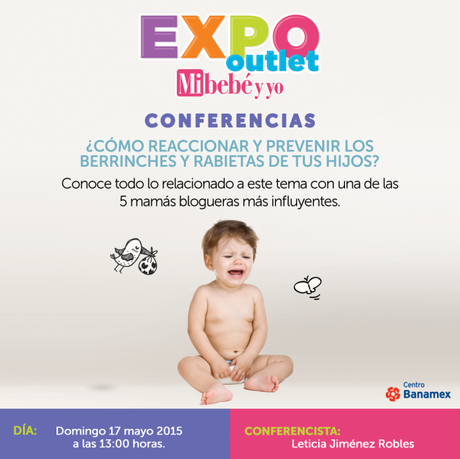 Conferencia en Expo Mi Bebé y yo sobre Berrinches conferencias4