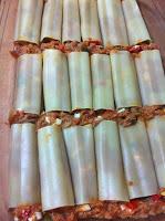 Canelones De Atún En Escabeche Y Pimientos Canelones De Atún En Escabeche Y Pimientos