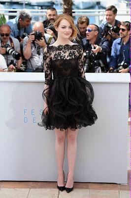 Emma Stone, en el Fest. de Cannes