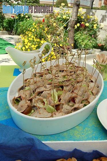 CATERING PARA LA COMUNIÓN DE MIGUEL.