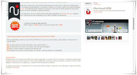 NUEVA WEB PARA AUTORES PRIMERIZOS NUEVA WEB PARA AUTORES PRIMERIZOS