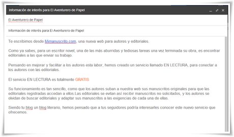 NUEVA WEB PARA AUTORES PRIMERIZOS NUEVA WEB PARA AUTORES PRIMERIZOS