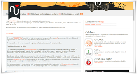 NUEVA WEB PARA AUTORES PRIMERIZOS NUEVA WEB PARA AUTORES PRIMERIZOS
