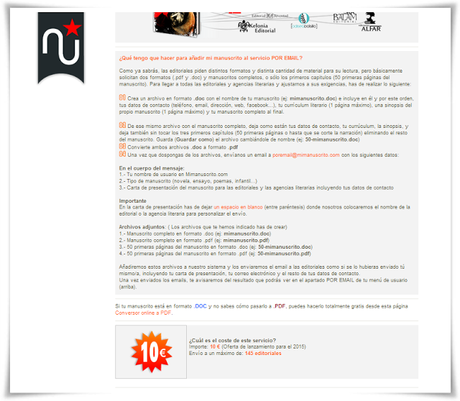 NUEVA WEB PARA AUTORES PRIMERIZOS NUEVA WEB PARA AUTORES PRIMERIZOS