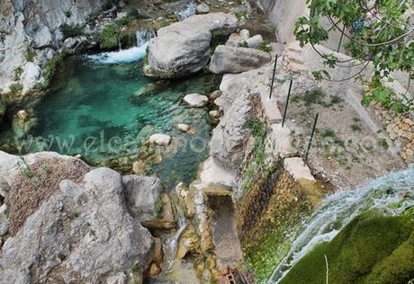 Las fuentes del Algar, las piscinas naturales del interior de Alicante