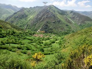 Las Viñas-Pando-Alto el Vildéu-Corés-Perlunes-Gúa-Pola de Somiedo