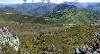 Las Viñas-Pando-Alto el Vildéu-Corés-Perlunes-Gúa-Pola de Somiedo