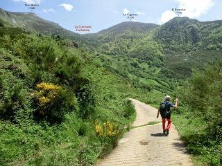 Las Viñas-Pando-Alto el Vildéu-Corés-Perlunes-Gúa-Pola de Somiedo