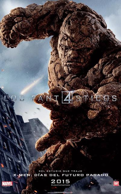 LOS 4 FANTÁSTICOS se lucen en estos posters individuales para Latinoamerica del film LOS 4 FANTÁSTICOS se lucen en estos posters individuales para Latinoamerica del film