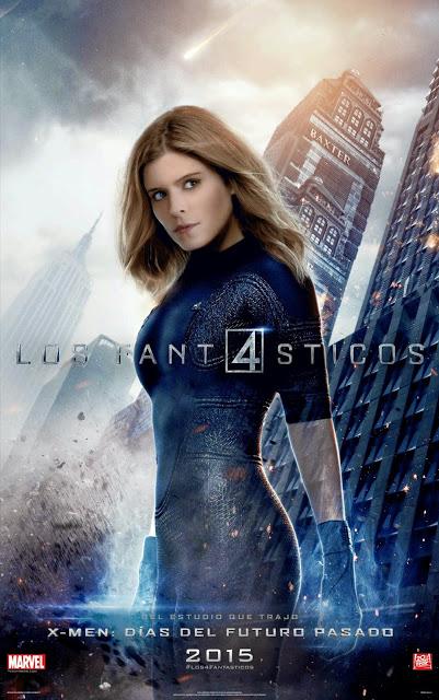 LOS 4 FANTÁSTICOS se lucen en estos posters individuales para Latinoamerica del film LOS 4 FANTÁSTICOS se lucen en estos posters individuales para Latinoamerica del film