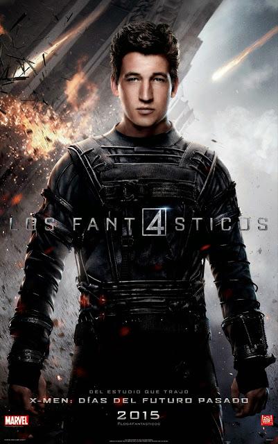 LOS 4 FANTÁSTICOS se lucen en estos posters individuales para Latinoamerica del film LOS 4 FANTÁSTICOS se lucen en estos posters individuales para Latinoamerica del film