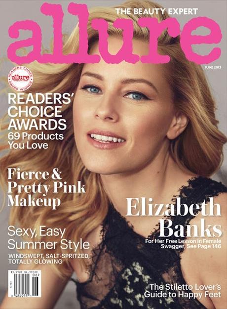 Elizabeth Banks protagoniza la portada de Allure y habla de presión dirigiendo Dando la Nota 2