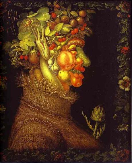 Verano, de Giuseppe Arcimboldo. Fuente Wikipedia